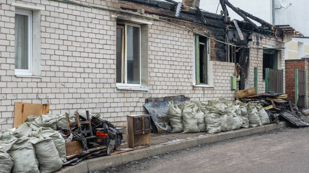Professional Fire Damage Removal technician working in Excelsior, MN